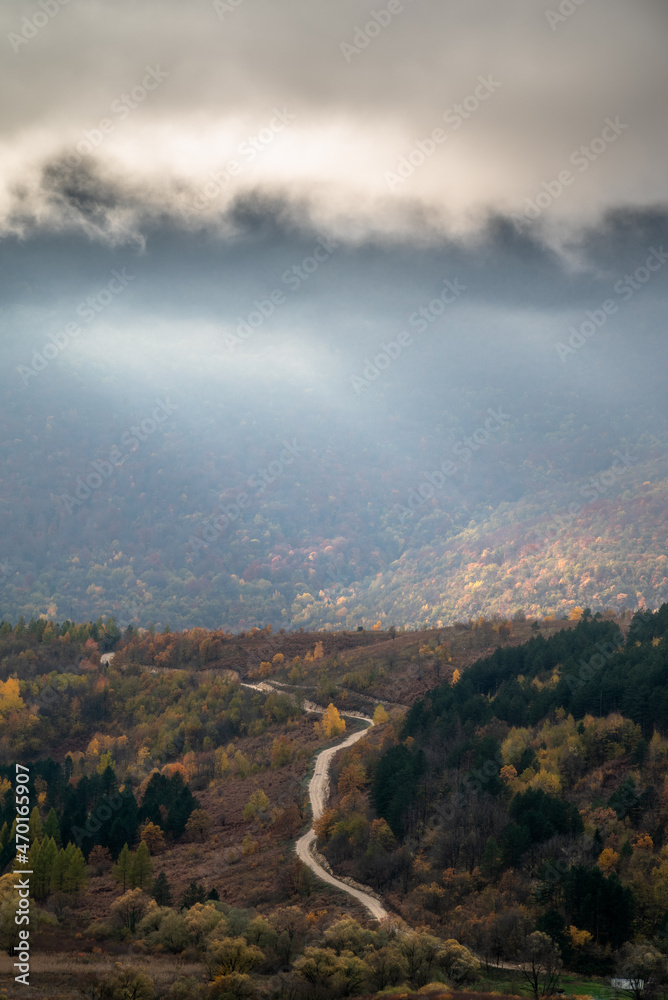 autumn in the mountains