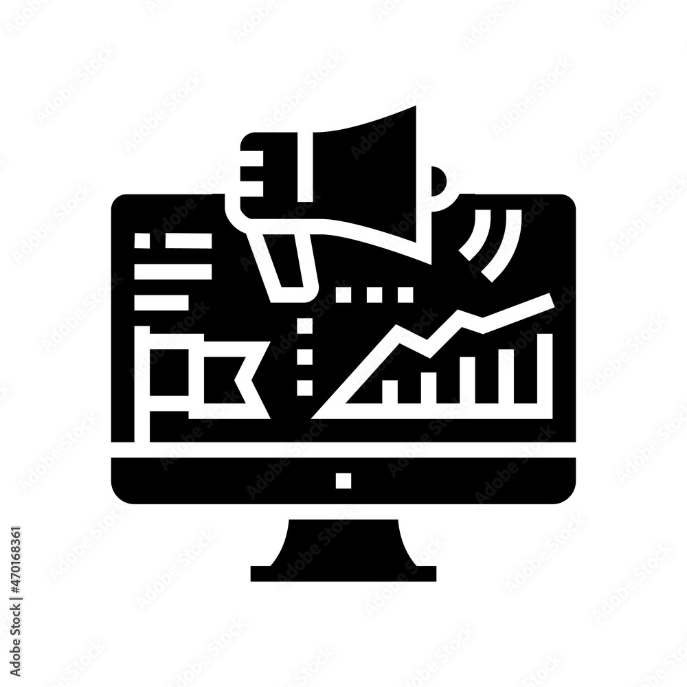 social campaign glyph icon vector. social campaign sign. isolated contour symbol black illustration social campaign glyph icon vector. social campaign sign. isolated contour symbol black illustration