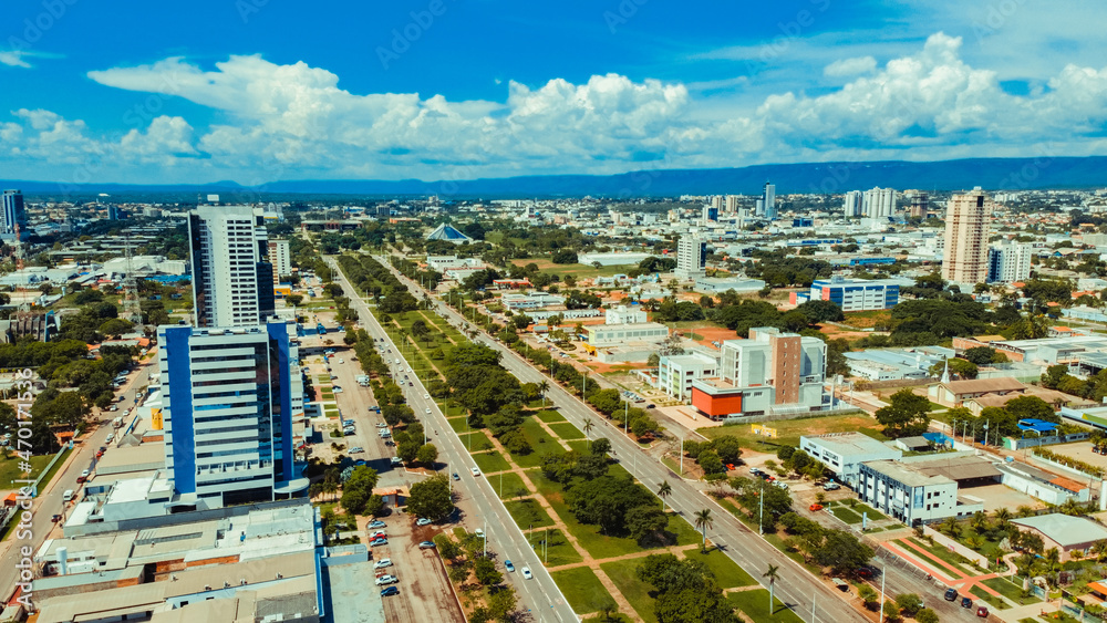Naklejka premium Cidade de Palmas