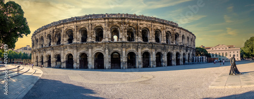 Roman amphitheatre, Nimes, France