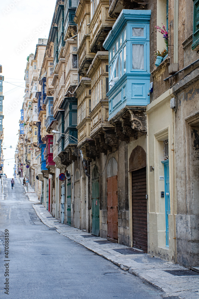 Maltese Narrow Streets.