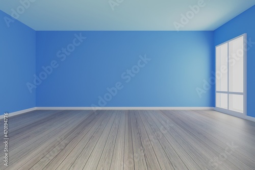 empty room interior designers 3d rendering