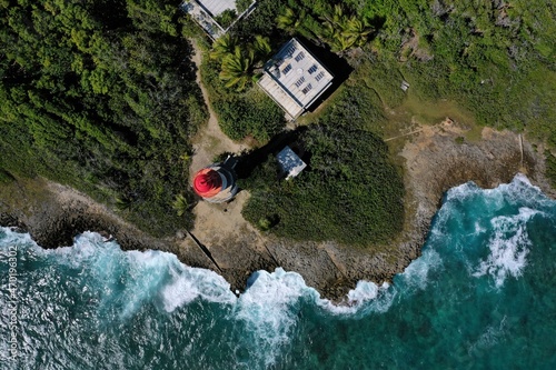 Phare de l'ilet du Gosier en Guadeloupe
