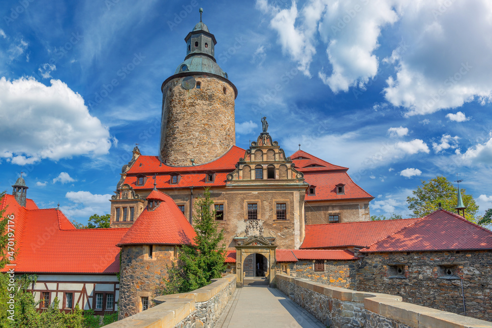 Czocha Castle - Poland, Europe - obrazy, fototapety, plakaty 