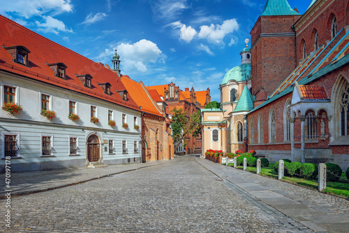 Wroclaw city, Ostrow Tumski, Poland