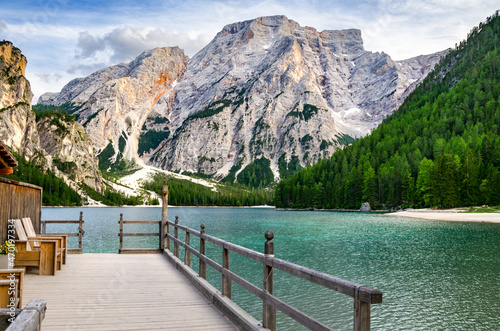 Pragser Wildsee - Lago di Braies, Dolomiten, Südtirol, Italien © steli[ο]rama