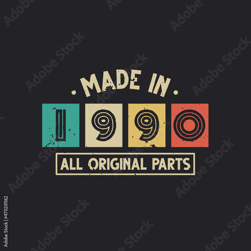 Made in 1990 All Original Parts