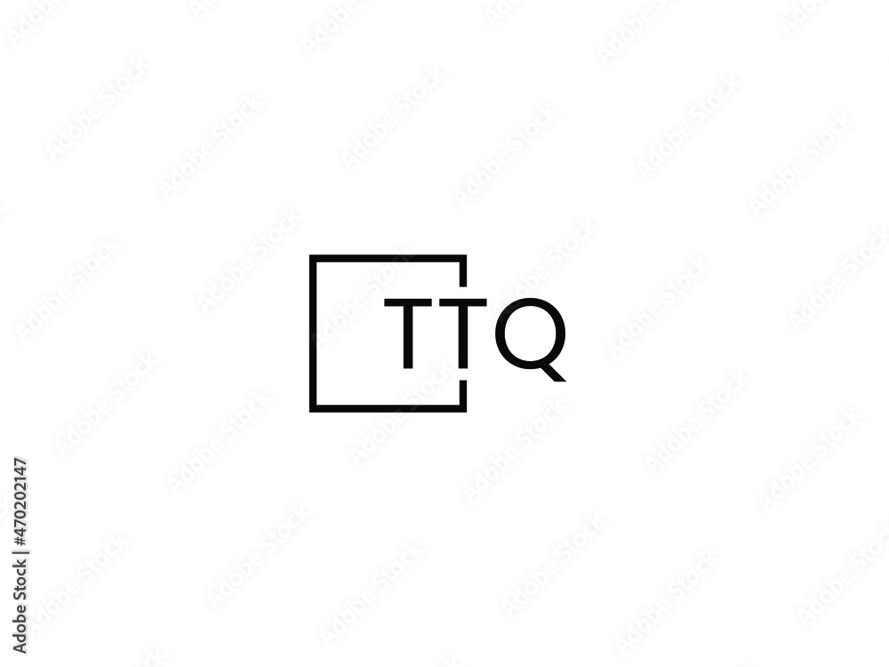 TTQ letter initial logo design vector illustration TTQ letter initial logo design vector illustration
