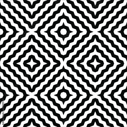 Zig-zag Lines Stripes Motifs Pattern.  Decoration for Interior  Exterior  Carpet  Textile  Garment  Cloth  Silk  Tile  Plastic  Paper  Wrapping  Wallpaper  Pillow  Sofa  Background  Ect. Vector 