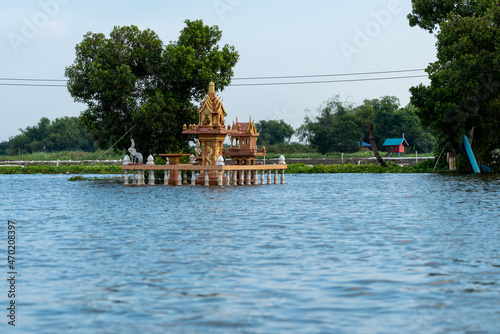 Floods in Thailand photo