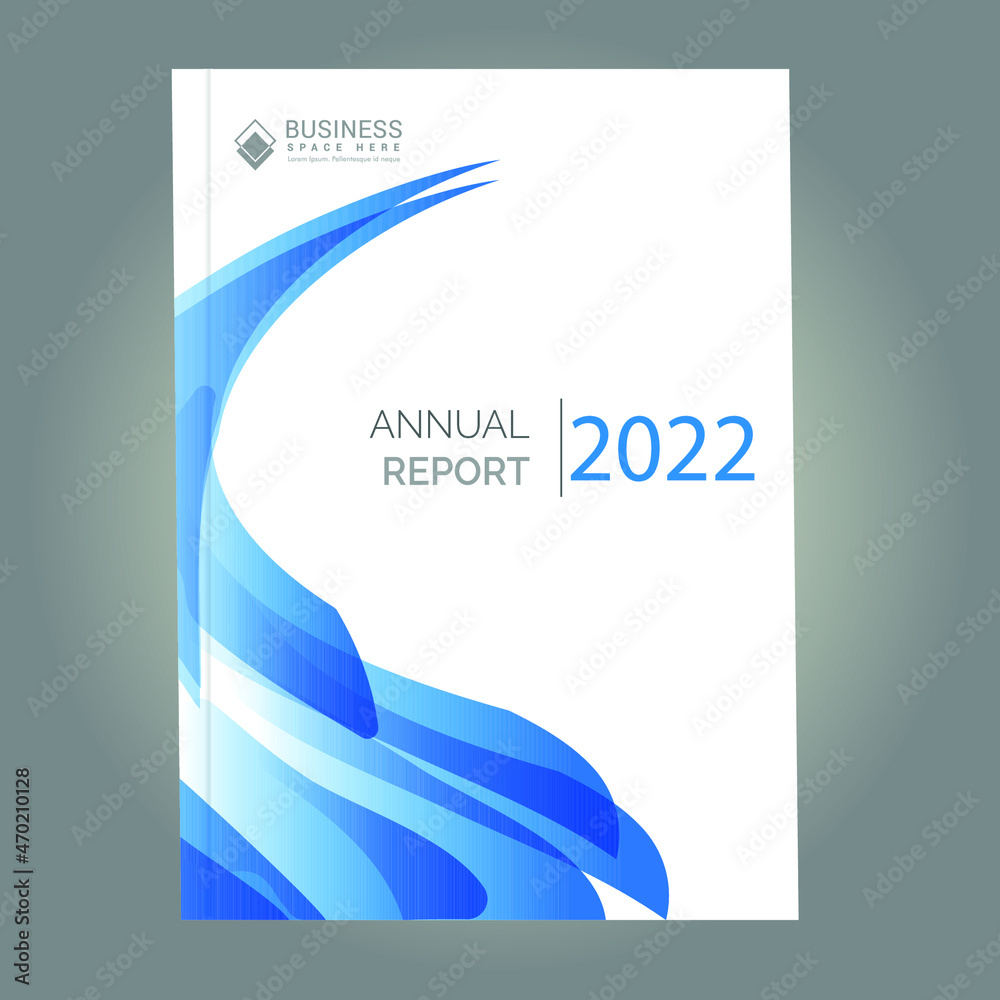 Fototapeta premium Annual reaport template