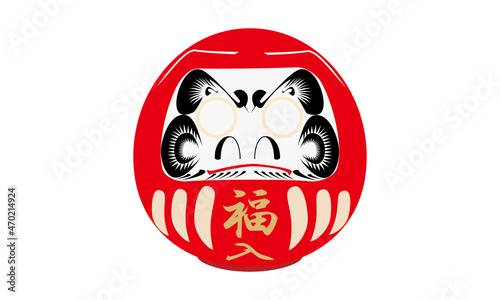 白目のだるま