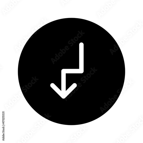 arrow sign icon