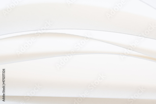 White cloth or soft paper abstract background