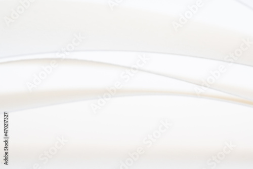 White cloth or soft paper abstract background
