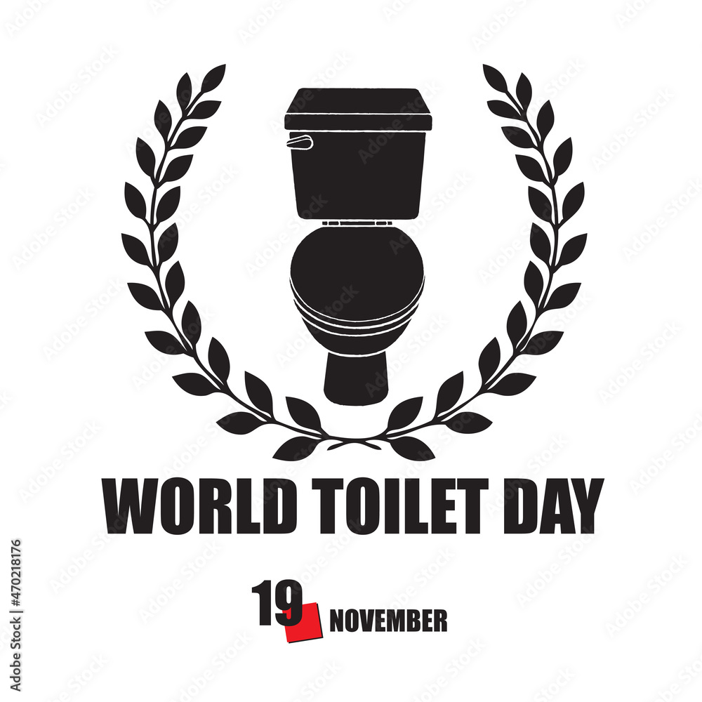Happy World Toilet Day Stock Vector Adobe Stock