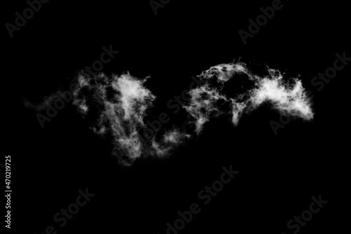 White realistic dust and smoke overlay on black background, smoke effect, Clouds, realistic, Fog, Dust.