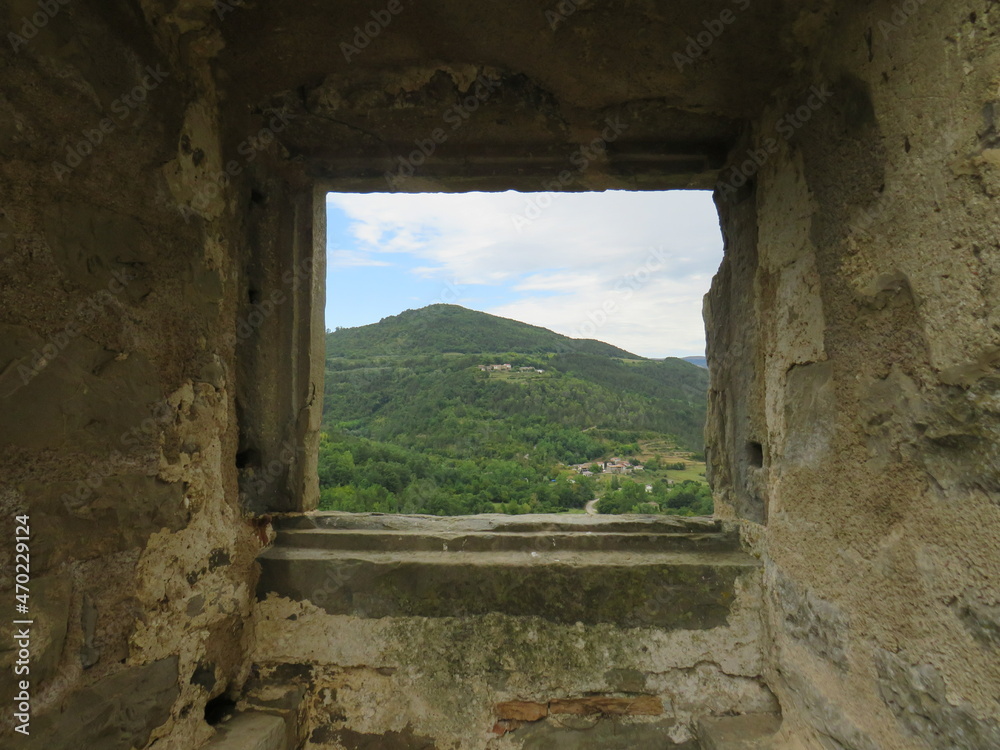 Burgruine Petrapilosa in Istrien (Kroatien)