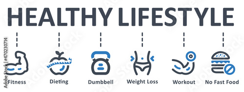 Healthy lifestyle icon - vector illustration . healthy, lifestyle, fitness, exercise, dieting, nutrition, infographic, template, presentation, concept, banner, pictogram, icon set, icons .