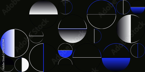 Abstract Vector Pattern Design Elements