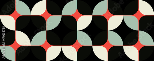 Abstract Vector Pattern Design Elements