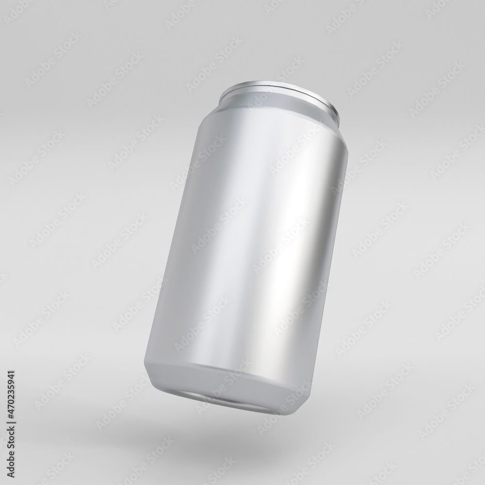 soda can mockup. Template for mock up your design. 3d illustration soda can mockup. Template for mock up your design. 3d illustration