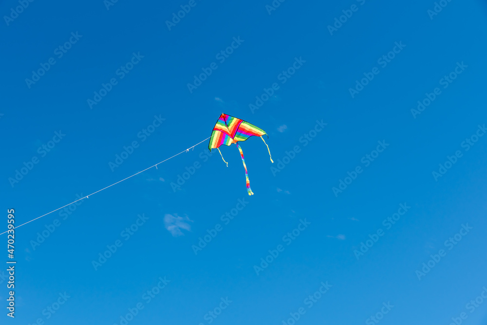 Colorful Kites flying over the sky Colorful Kites flying over the sky