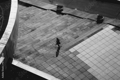 people walking on the street