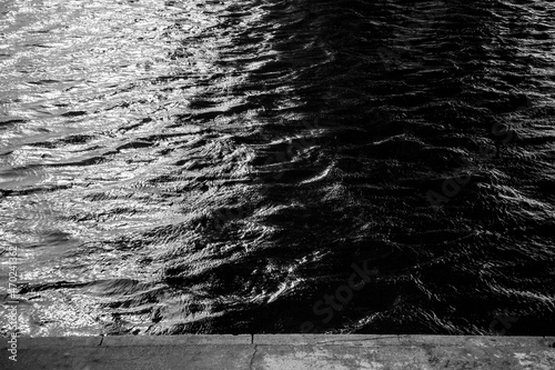 black and white background