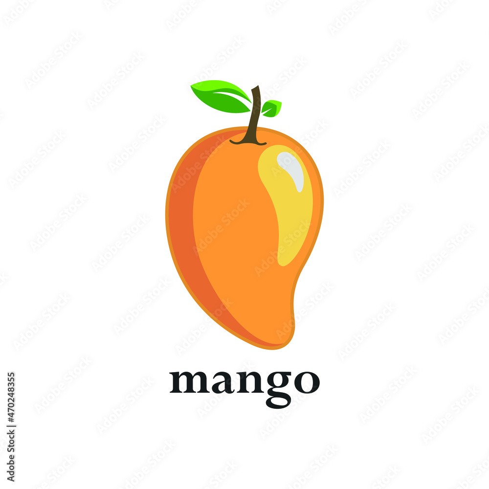 A mango illustration logo with a fresh yellow color is suitable for a product icon or a complement to your company's product billboard. A mango illustration logo with a fresh yellow color is suitable for a product icon or a complement to your company's product billboard.