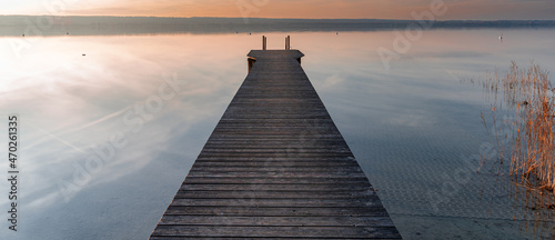 Sonnenuntegang am See