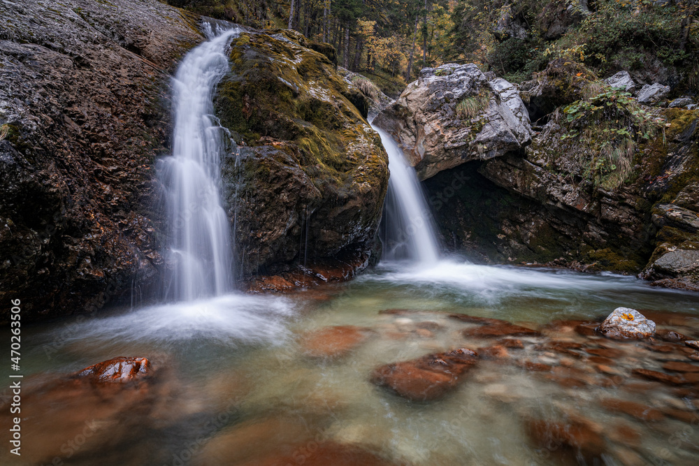Obraz premium Wasserfall Bayern