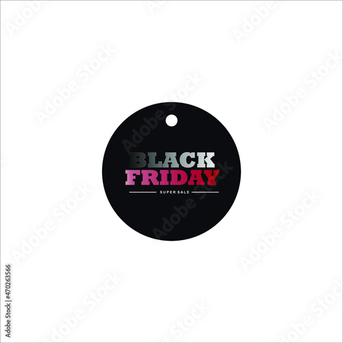 illustration of an background black friday