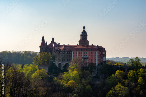 Zamek Książ jesienią