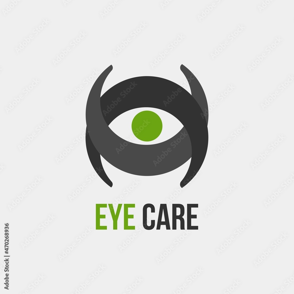 Eye Conceptual logo vector design. Eye Care, Hospital concept logo. Healthcare symbol design. Body part vector illustration. Eye Conceptual logo vector design. Eye Care, Hospital concept logo. Healthcare symbol design. Body part vector illustration.