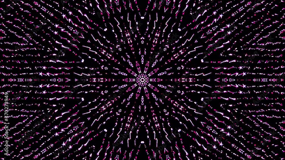 glowing light that regulates the movement of the lines