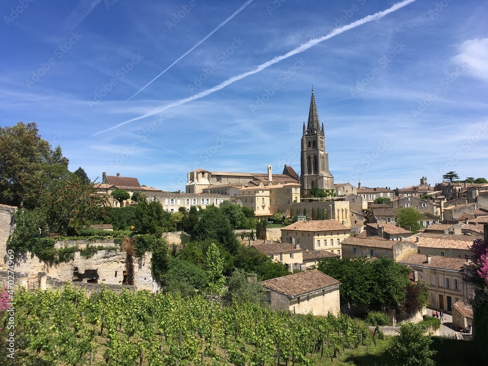 Obraz premium Saint Emilion village