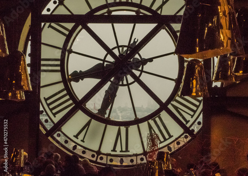 オルセー美術館の時計。Clock of the Musée d'Orsay.
