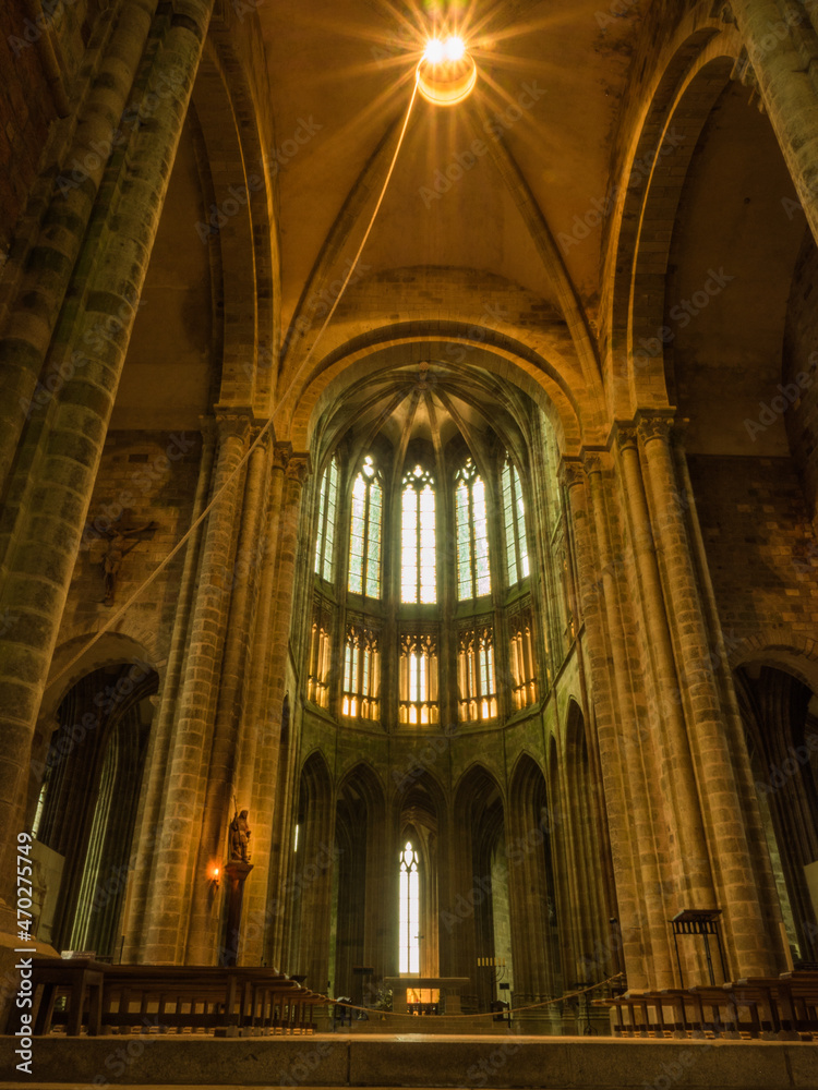 Obraz premium 静寂のモンサンミッシェル。Silence Mont Saint Michel.