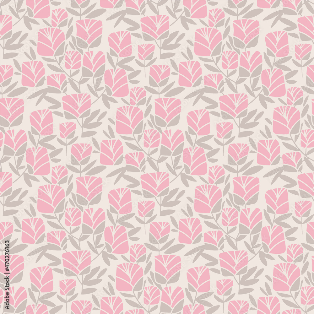Tender elegant rose flowers seamless pattern Tender elegant rose flowers seamless pattern