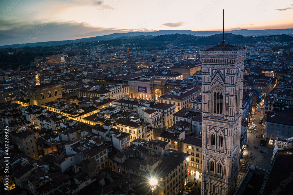 Florence from above