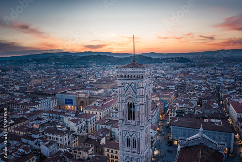 Florence from above