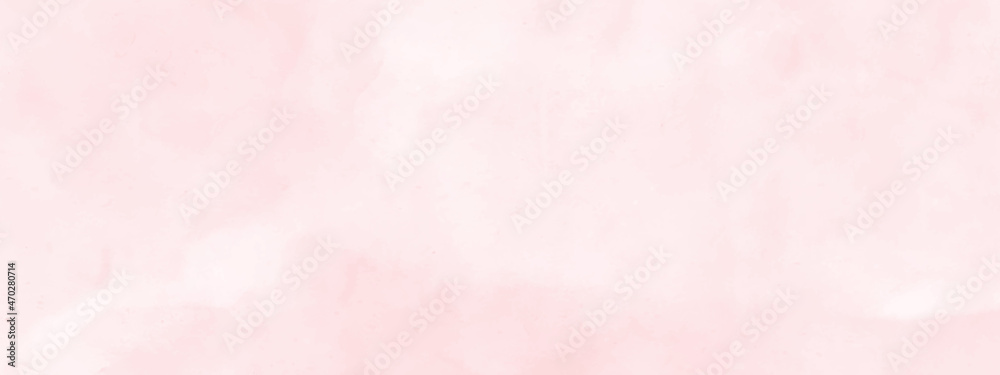 Fototapeta premium Soft pink watercolor background for your banner, poster, invitation, business card concept vector. pink watercolor background illustration vector. 