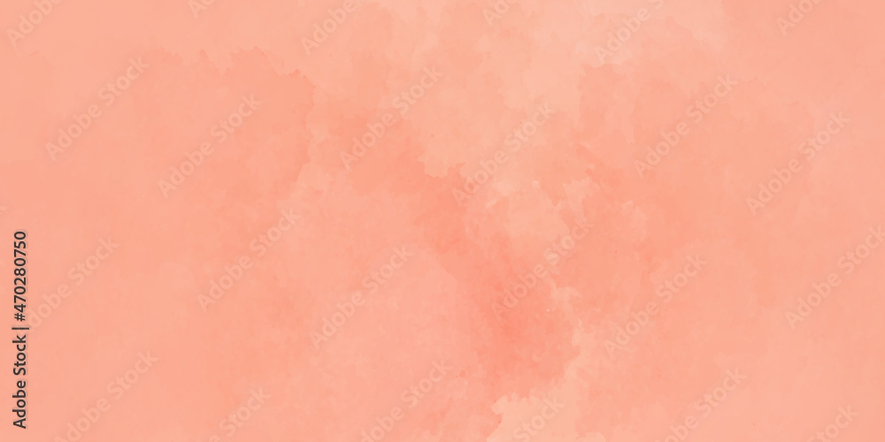 Soft pink watercolor background for your banner, poster, invitation, business card concept vector. pink watercolor background illustration vector.	