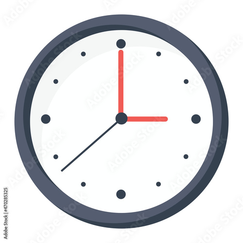 round clock