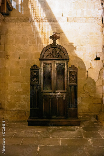 Canvas-taulu Old confessional in a church in Spain.
Travel, tourism, vacation
