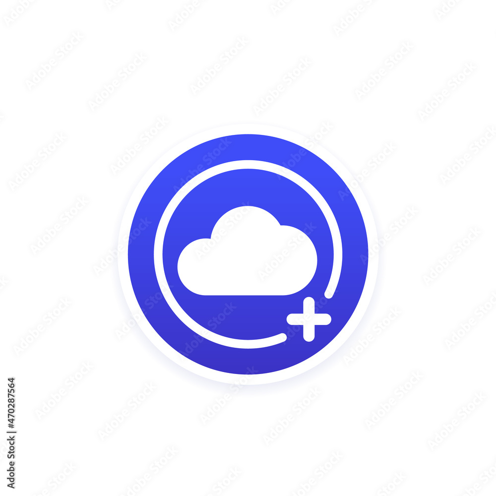 add to cloud vector icon add to cloud vector icon