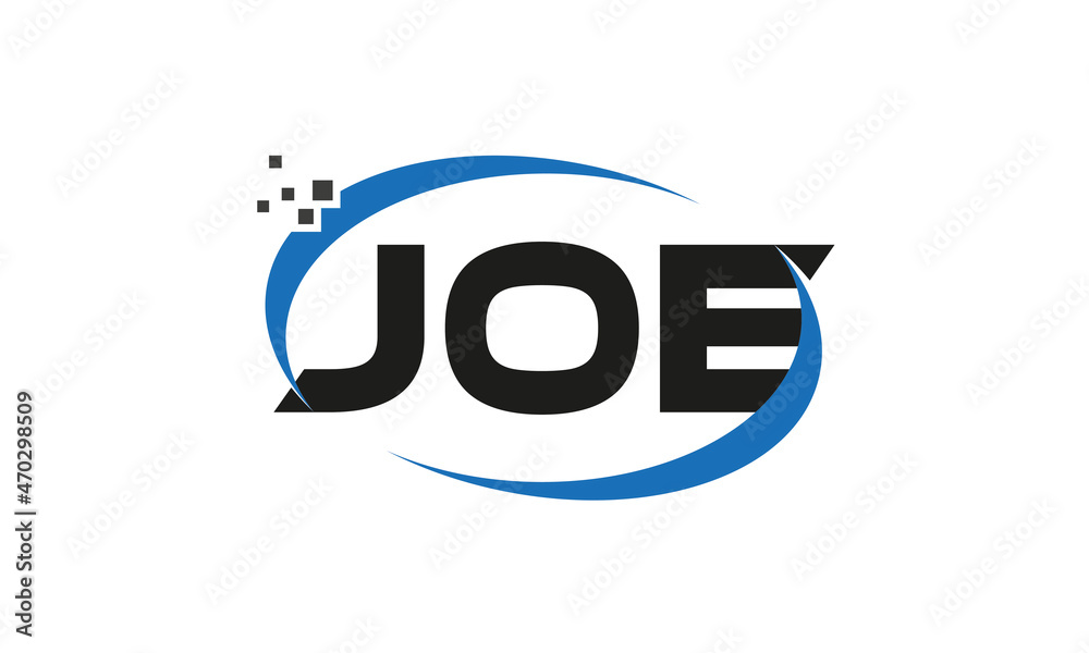 dots or points letter JOE technology logo designs concept vector Template Element dots or points letter JOE technology logo designs concept vector Template Element