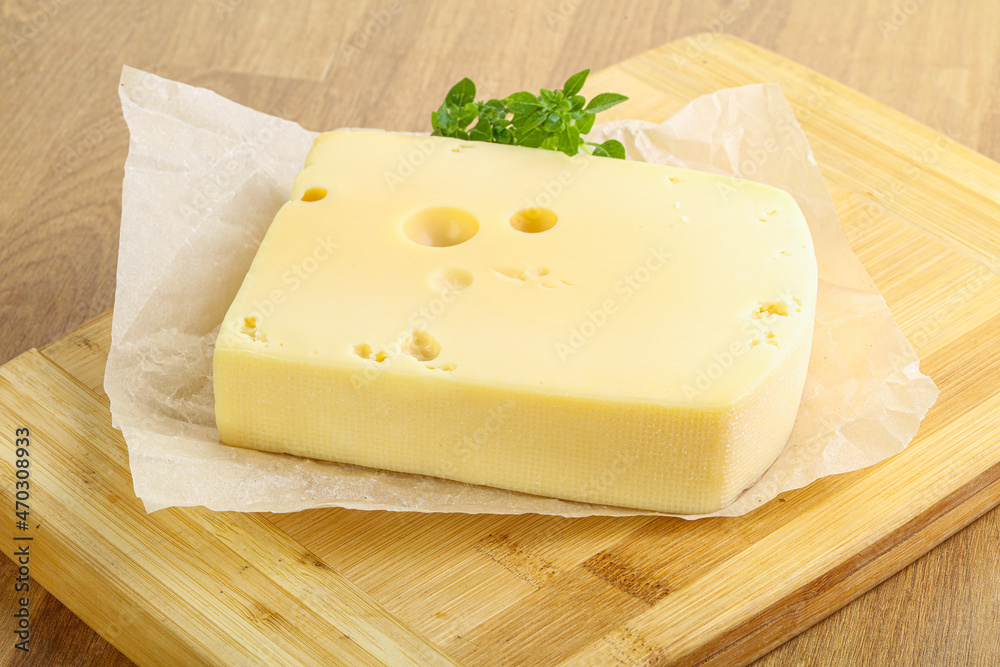 Maasdam cheese over the board Maasdam cheese over the board