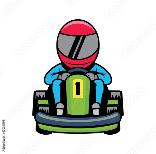 Carting cartoon design illustration vector eps format , suitable for your design needs, logo, illustration, animation, etc.